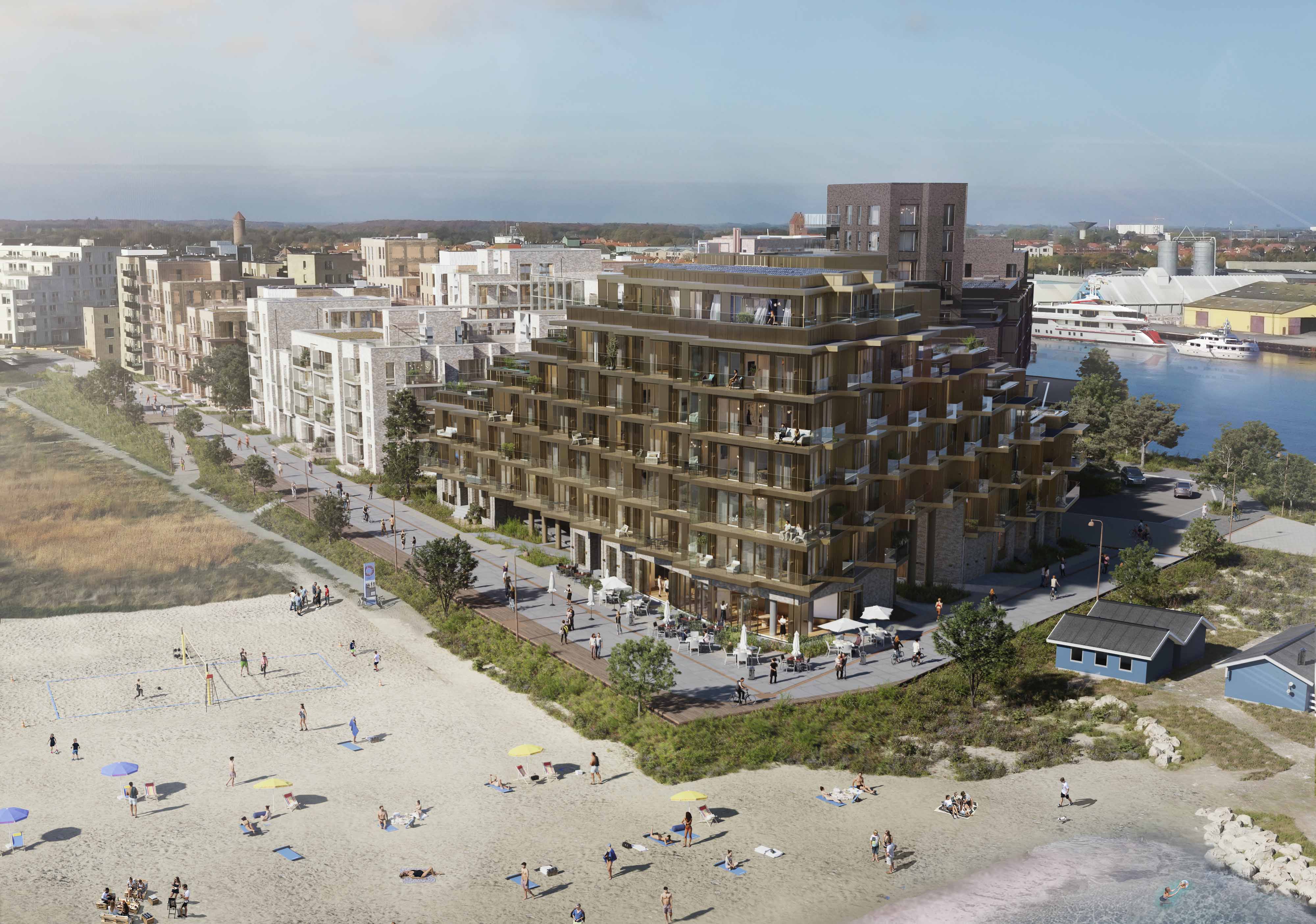 Soendre Kyst Gyldenloeve Dag Beskaaret