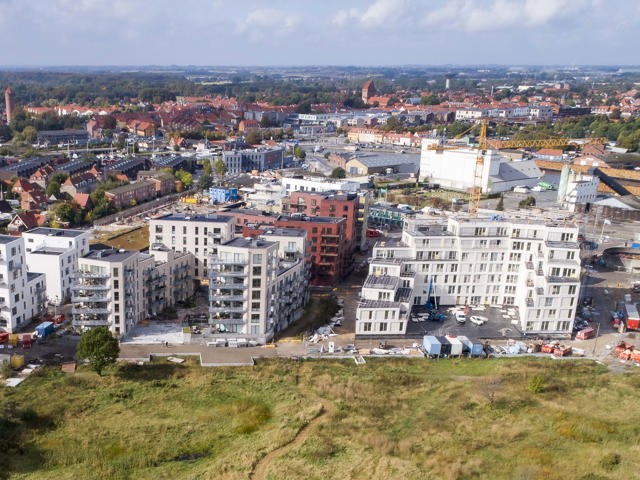 Tre Boligprojekter Med Ejerlejligheder Drone