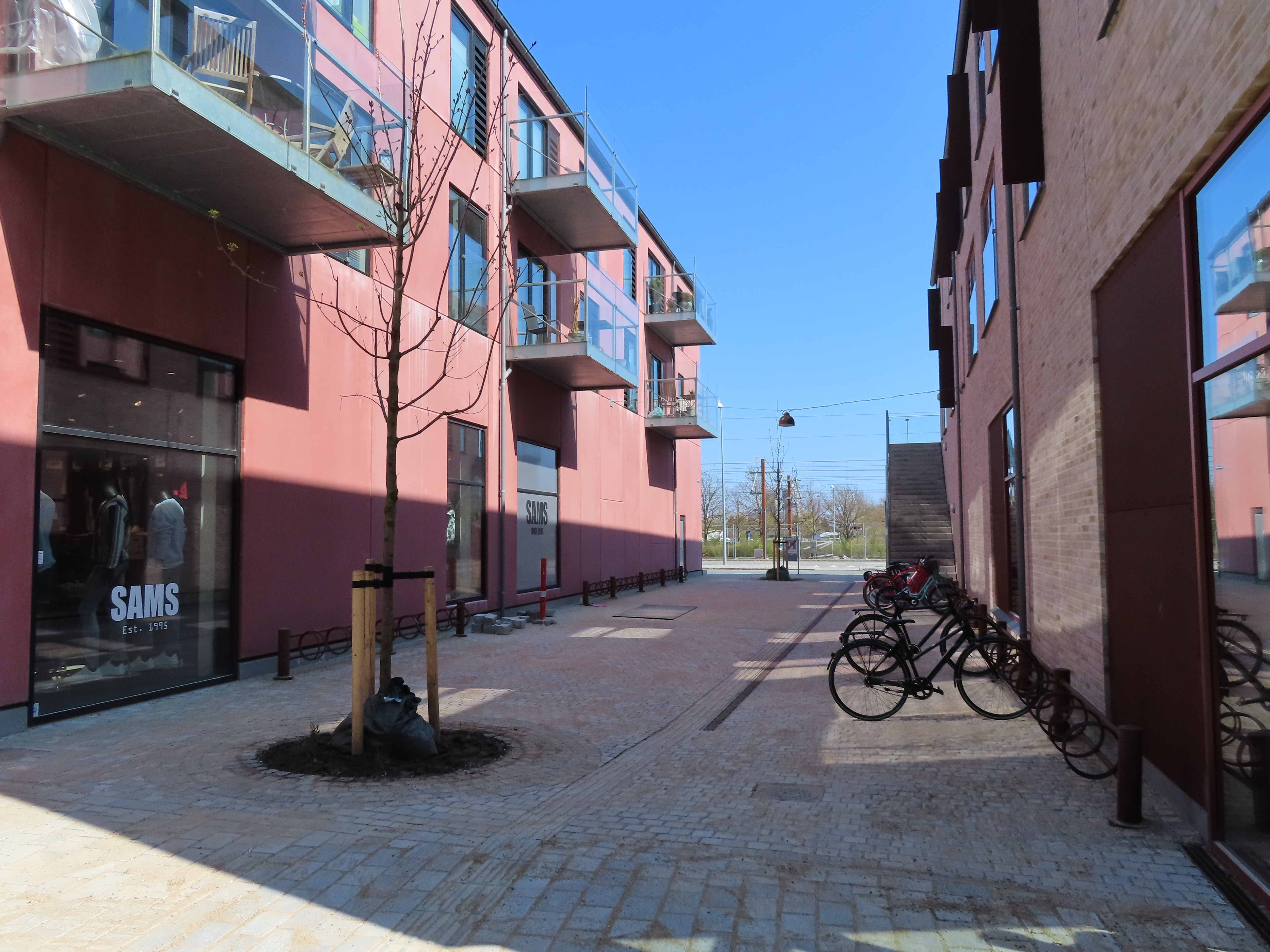 Ny belægning i slippe Pressefoto