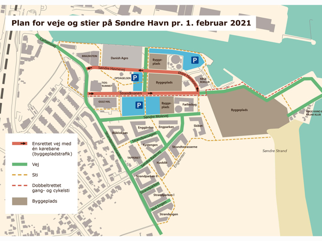 Plan For Veje Og Stier På Soendre Havn Web Hvid Kant Copy